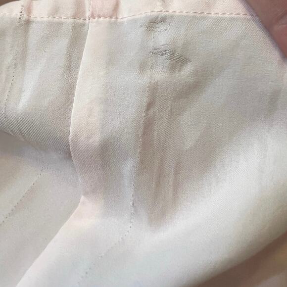 Vince Camuto Pink Skirt Black Lace Overlay Pencil Skirt size 14 - Picture 8 of 10